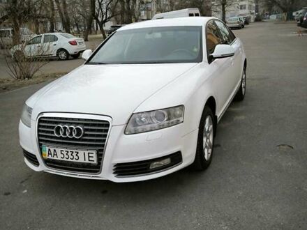 Ауди А6 2009 в Киеве на Automoto.ua Белый Ауди А6, объемом двигателя 1.98 л и пробегом 195 тыс. км за 9000 $, фото 1 на Automoto.ua