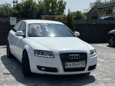 Ауди А6 2009 в Киеве на Automoto.ua Белый Ауди А6, объемом двигателя 2 л и пробегом 249 тыс. км за 11800 $, фото 1 на Automoto.ua