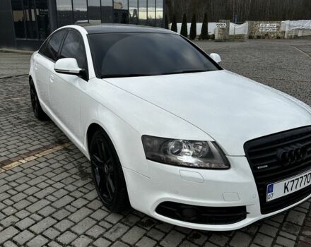 Белый Ауди А6, объемом двигателя 3 л и пробегом 344 тыс. км за 15482 $, фото 1 на Automoto.ua