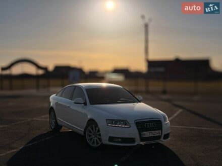 Белый Ауди А6, объемом двигателя 3 л и пробегом 287 тыс. км за 12100 $, фото 1 на Automoto.ua