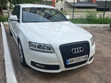 Білий Ауді А6, об'ємом двигуна 2.7 л та пробігом 320 тис. км за 13600 $, фото 1 на Automoto.ua