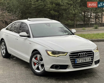 Белый Ауди А6, объемом двигателя 3 л и пробегом 301 тыс. км за 9600 $, фото 1 на Automoto.ua