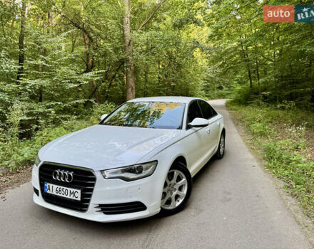 Белый Ауди А6, объемом двигателя 2.8 л и пробегом 170 тыс. км за 15500 $, фото 1 на Automoto.ua