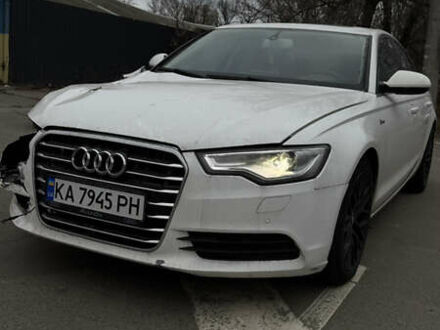 Белый Ауди А6, объемом двигателя 3 л и пробегом 316 тыс. км за 8000 $, фото 1 на Automoto.ua