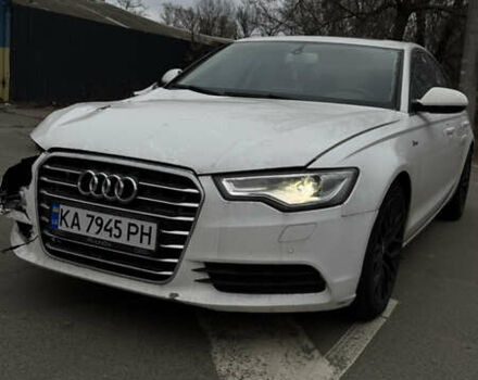 Білий Ауді А6, об'ємом двигуна 3 л та пробігом 316 тис. км за 8000 $, фото 1 на Automoto.ua