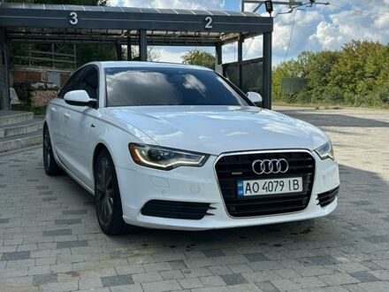 Белый Ауди А6, объемом двигателя 3 л и пробегом 285 тыс. км за 9800 $, фото 1 на Automoto.ua