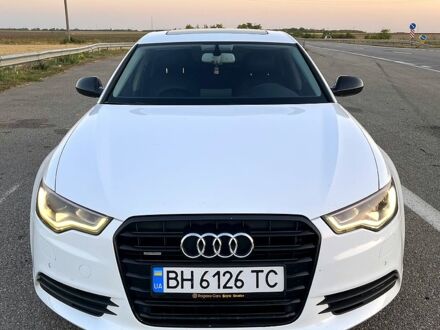 Белый Ауди А6, объемом двигателя 3 л и пробегом 201 тыс. км за 13500 $, фото 1 на Automoto.ua