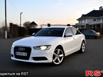 Ауди А6 2011 в Киеве на Automoto.ua Белый Ауди А6, объемом двигателя 3 л и пробегом 315 тыс. км за 15500 $, фото 1 на Automoto.ua