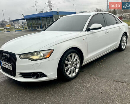 Белый Ауди А6, объемом двигателя 3 л и пробегом 170 тыс. км за 14500 $, фото 1 на Automoto.ua