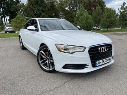 Ауди А6 2012 в Краматорске на Automoto.ua Белый Ауди А6, объемом двигателя 2 л и пробегом 288 тыс. км за 12999 $, фото 1 на Automoto.ua