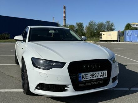 Білий Ауді А6, об'ємом двигуна 3 л та пробігом 100 тис. км за 16500 $, фото 1 на Automoto.ua