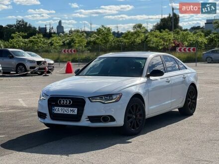 Белый Ауди А6, объемом двигателя 3 л и пробегом 168 тыс. км за 10700 $, фото 1 на Automoto.ua