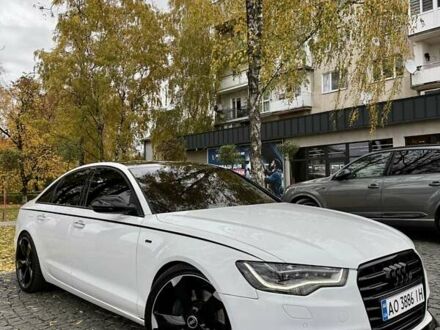 Ауди А6 2012 в Виноградове на Automoto.ua Белый Ауди А6, объемом двигателя 3 л и пробегом 286 тыс. км за 16900 $, фото 1 на Automoto.ua