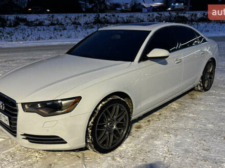 Білий Ауді А6, об'ємом двигуна 2 л та пробігом 189 тис. км за 13500 $, фото 1 на Automoto.ua