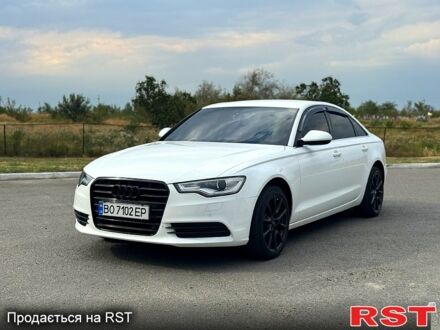 Ауди А6 2012 в Покровском на Automoto.ua Белый Ауди А6, объемом двигателя 2 л и пробегом 206 тыс. км за 13800 $, фото 1 на Automoto.ua