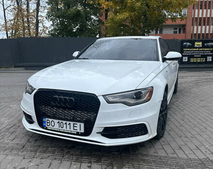 Белый Ауди А6, объемом двигателя 3 л и пробегом 185 тыс. км за 13500 $, фото 1 на Automoto.ua