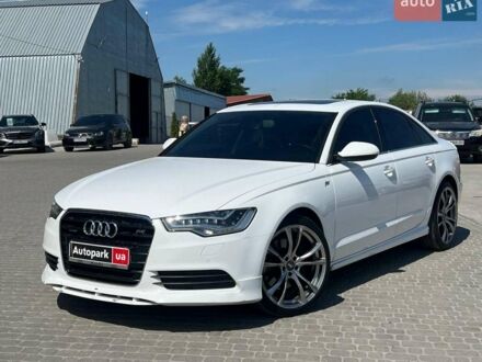 Белый Ауди А6, объемом двигателя 3 л и пробегом 130 тыс. км за 18440 $, фото 1 на Automoto.ua