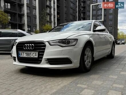 Белый Ауди А6, объемом двигателя 1.98 л и пробегом 180 тыс. км за 12500 $, фото 1 на Automoto.ua