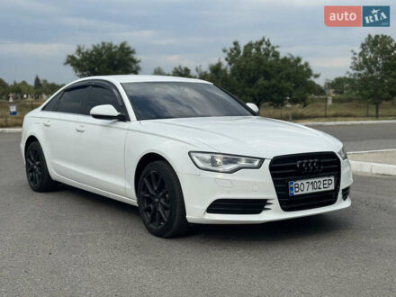 Белый Ауди А6, объемом двигателя 2 л и пробегом 212 тыс. км за 11799 $, фото 1 на Automoto.ua
