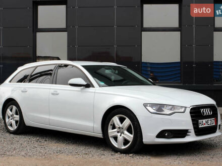 Білий Ауді А6, об'ємом двигуна 2 л та пробігом 210 тис. км за 15999 $, фото 1 на Automoto.ua