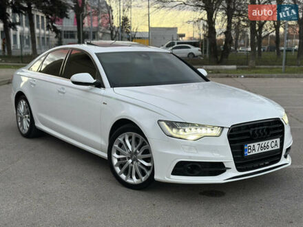 Білий Ауді А6, об'ємом двигуна 3 л та пробігом 150 тис. км за 12999 $, фото 1 на Automoto.ua