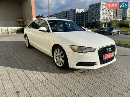 Ауди А6 2013 в Львове на Automoto.ua Белый Ауди А6, объемом двигателя 2 л и пробегом 179 тыс. км за 10300 $, фото 1 на Automoto.ua