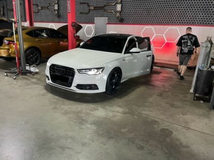 Ауди А6 2013 в Днепре (Днепропетровске) на Automoto.ua Белый Ауди А6, объемом двигателя 3 л и пробегом 210 тыс. км за 18000 $, фото 1 на Automoto.ua