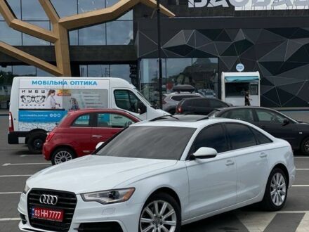 Білий Ауді А6, об'ємом двигуна 2 л та пробігом 220 тис. км за 14500 $, фото 1 на Automoto.ua