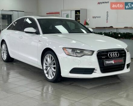 Белый Ауди А6, объемом двигателя 3 л и пробегом 254 тыс. км за 13490 $, фото 1 на Automoto.ua