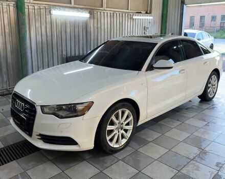 Білий Ауді А6, об'ємом двигуна 2 л та пробігом 190 тис. км за 13500 $, фото 1 на Automoto.ua