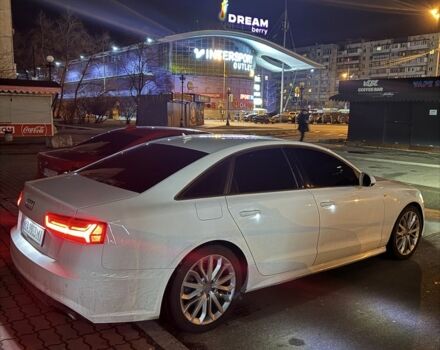 Белый Ауди А6, объемом двигателя 3 л и пробегом 200 тыс. км за 17000 $, фото 1 на Automoto.ua