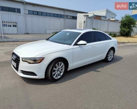 Білий Ауді А6, об'ємом двигуна 2 л та пробігом 115 тис. км за 14800 $, фото 1 на Automoto.ua