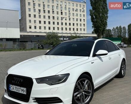 Белый Ауди А6, объемом двигателя 3 л и пробегом 200 тыс. км за 15300 $, фото 1 на Automoto.ua
