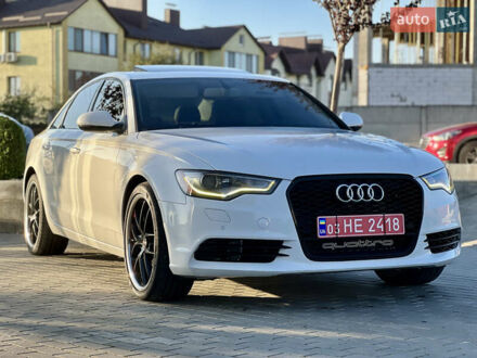 Білий Ауді А6, об'ємом двигуна 2 л та пробігом 152 тис. км за 12499 $, фото 1 на Automoto.ua