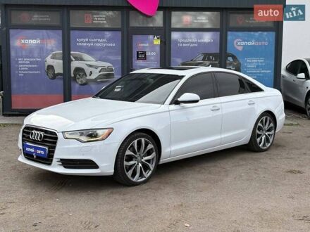 Белый Ауди А6, объемом двигателя 1.98 л и пробегом 246 тыс. км за 14000 $, фото 1 на Automoto.ua