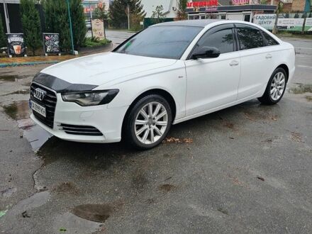 Белый Ауди А6, объемом двигателя 1.98 л и пробегом 148 тыс. км за 10900 $, фото 1 на Automoto.ua