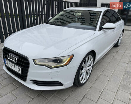 Белый Ауди А6, объемом двигателя 1.98 л и пробегом 236 тыс. км за 12800 $, фото 1 на Automoto.ua