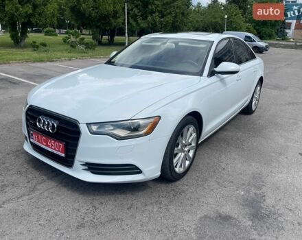 Білий Ауді А6, об'ємом двигуна 2 л та пробігом 168 тис. км за 12900 $, фото 1 на Automoto.ua