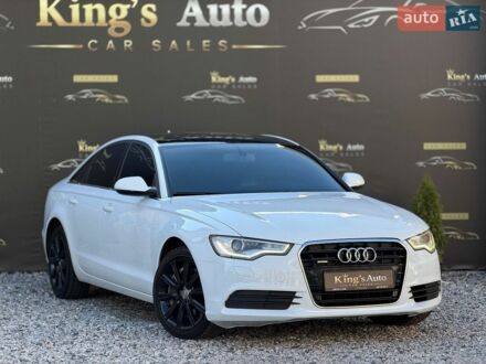 Белый Ауди А6, объемом двигателя 3 л и пробегом 194 тыс. км за 12500 $, фото 1 на Automoto.ua