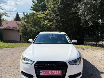 Белый Ауди А6, объемом двигателя 1.98 л и пробегом 220 тыс. км за 11999 $, фото 1 на Automoto.ua