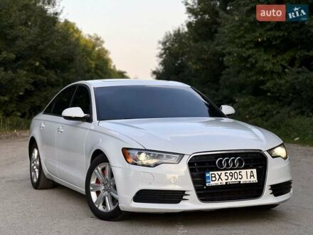 Білий Ауді А6, об'ємом двигуна 1.98 л та пробігом 219 тис. км за 12350 $, фото 1 на Automoto.ua