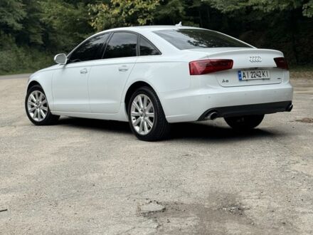 Ауди А6 2014 в Тараще на Automoto.ua Белый Ауди А6, объемом двигателя 2 л и пробегом 226 тыс. км за 16900 $, фото 1 на Automoto.ua