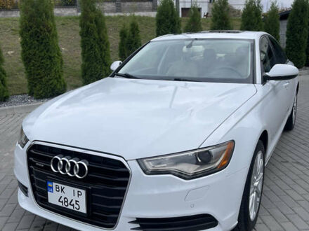 Ауди А6 2014 в Ровно на Automoto.ua Белый Ауди А6, объемом двигателя 1.98 л и пробегом 260 тыс. км за 14000 $, фото 1 на Automoto.ua