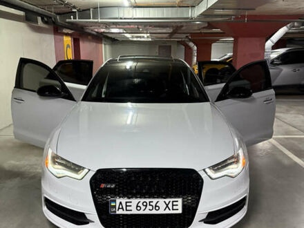 Ауди А6 2014 в Днепре (Днепропетровске) на Automoto.ua Белый Ауди А6, объемом двигателя 3 л и пробегом 183 тыс. км за 20500 $, фото 1 на Automoto.ua