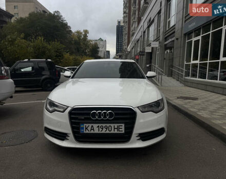 Ауді А6 2014 у Києві на Automoto.ua Білий Ауді А6, об'ємом двигуна 2.97 л та пробігом 195 тис. км за 18000 $, фото 1 на Automoto.ua
