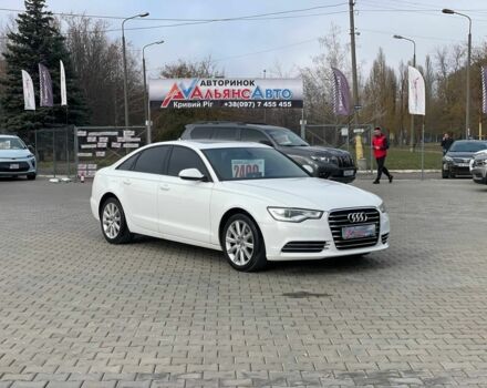 Білий Ауді А6, об'ємом двигуна 2 л та пробігом 165 тис. км за 12999 $, фото 1 на Automoto.ua
