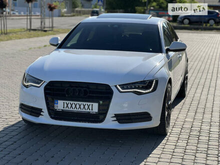 Ауді А6 2014 у Івано-Франківську на Automoto.ua Білий Ауді А6, об'ємом двигуна 2 л та пробігом 187 тис. км за 16999 $, фото 1 на Automoto.ua
