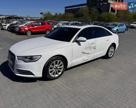 Белый Ауди А6, объемом двигателя 2 л и пробегом 201 тыс. км за 13200 $, фото 1 на Automoto.ua