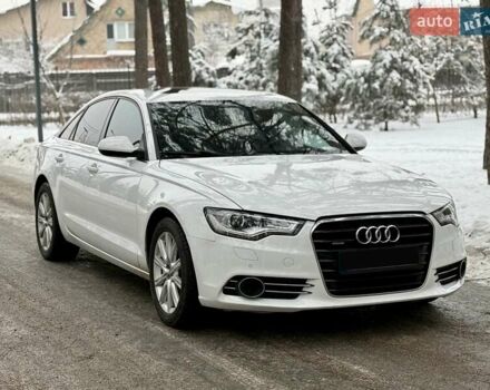 Белый Ауди А6, объемом двигателя 3 л и пробегом 185 тыс. км за 16750 $, фото 1 на Automoto.ua