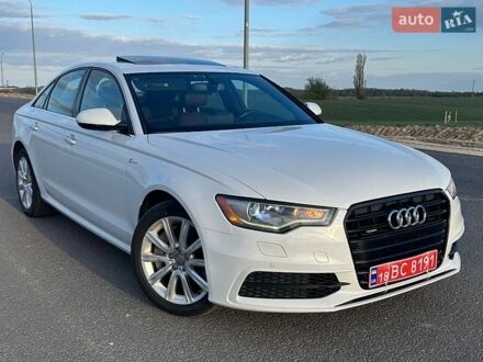 Белый Ауди А6, объемом двигателя 3 л и пробегом 185 тыс. км за 13500 $, фото 1 на Automoto.ua